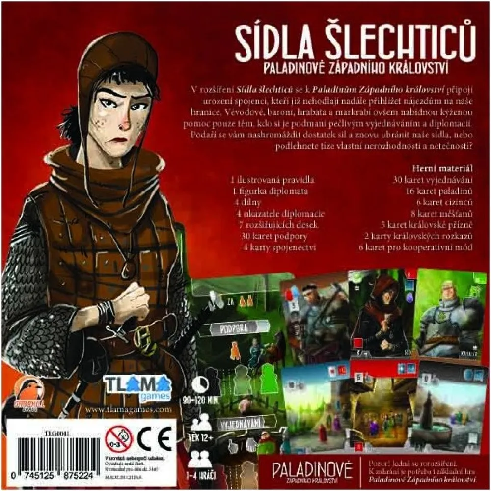 Paladinové Západního království: Sídla Šlechticů