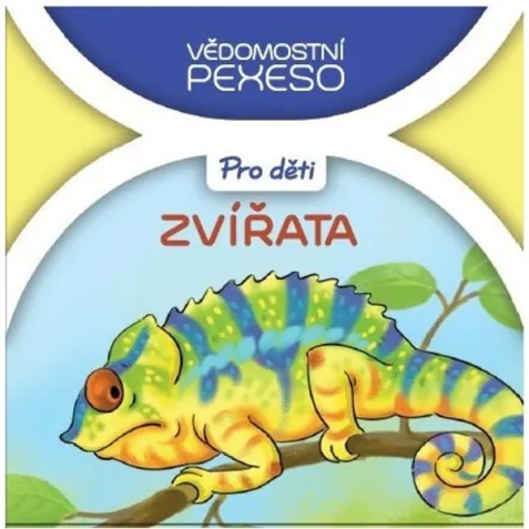 Vědomostní pexeso: Zvířata pro děti