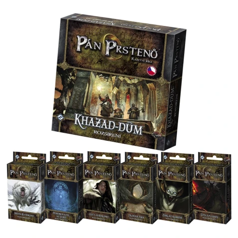 Pán prstenů - karetní hra: Trpasluj - sada 7 rozšíření