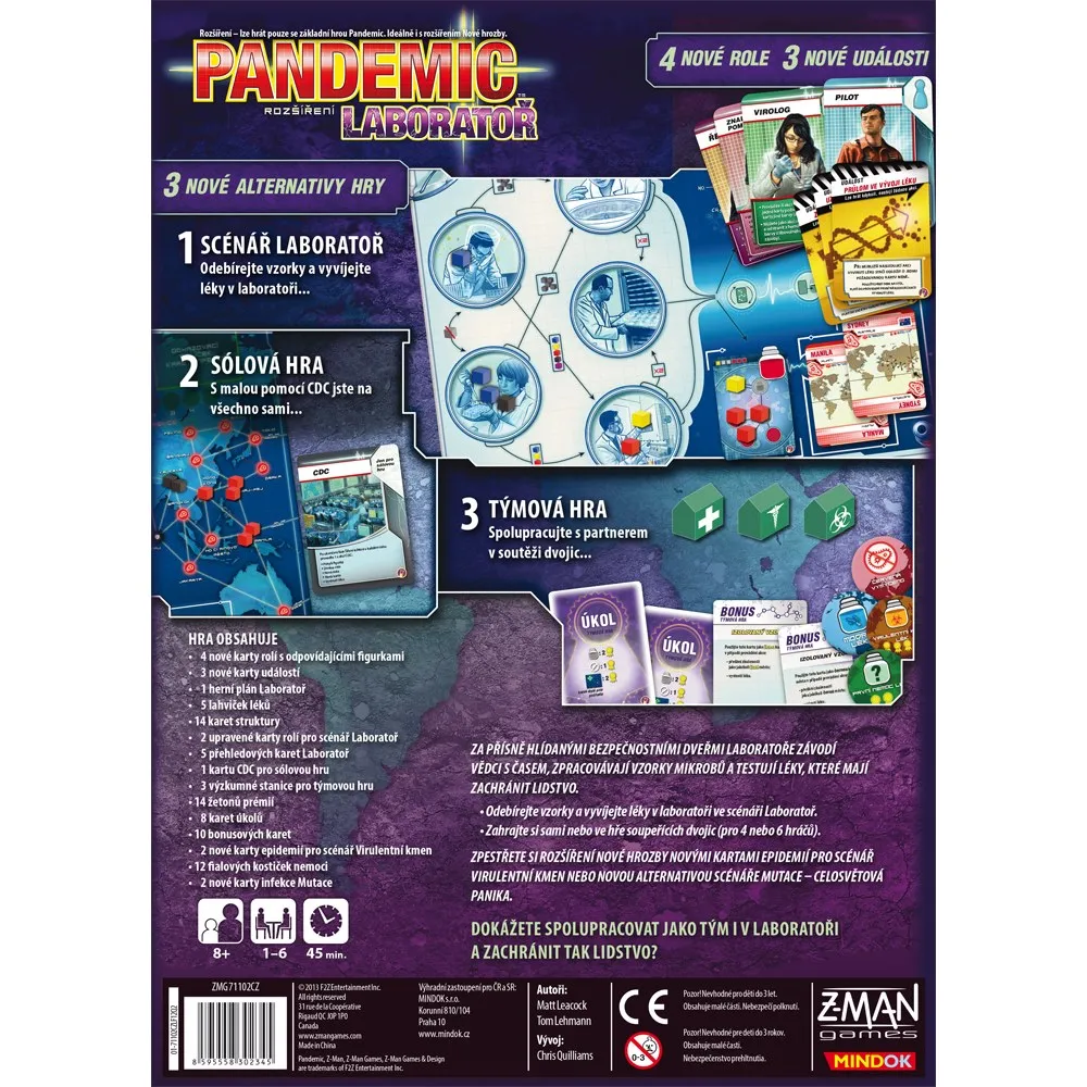 Pandemic: Laboratoř