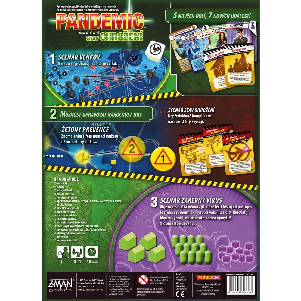 Pandemic: Stav ohrožení