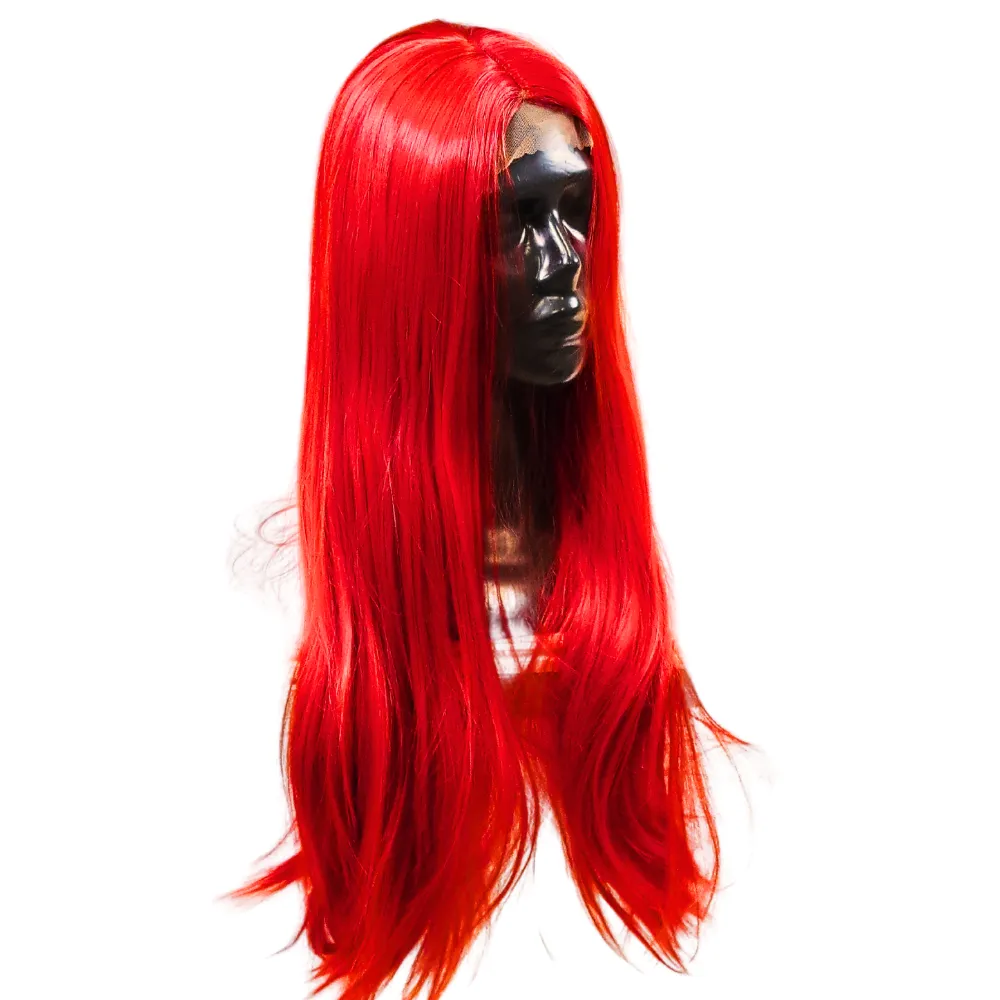 Lace Front Wig: Fiery Red - Ariel