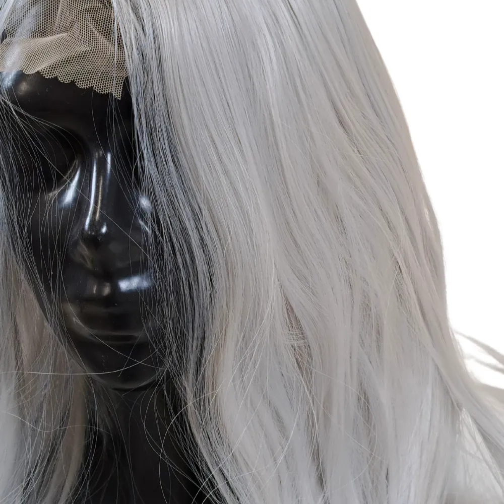 Lace Front Wig: Ash White - Cirilla