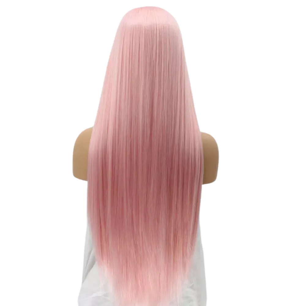 Lace Front Wig: Pink - Roxy