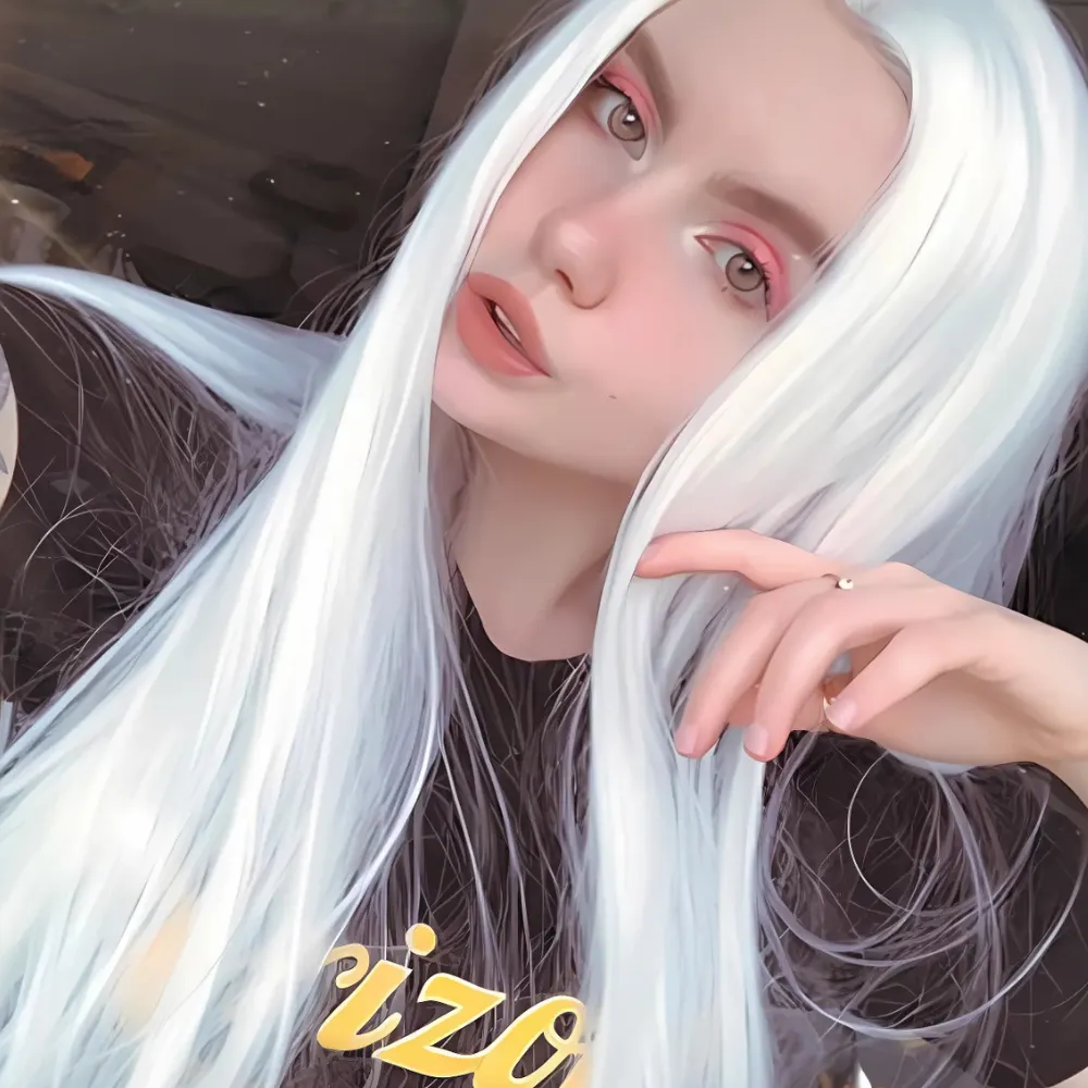 Parochňa Lace Front: Sněhovo biela - Frieren