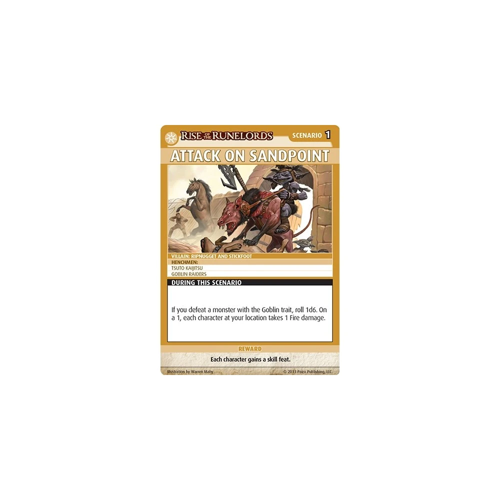 Pathfinder Adventure Card Game: Rise of the Runelords