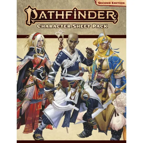 Pathfinder: Character Sheet Pack (2 edice)