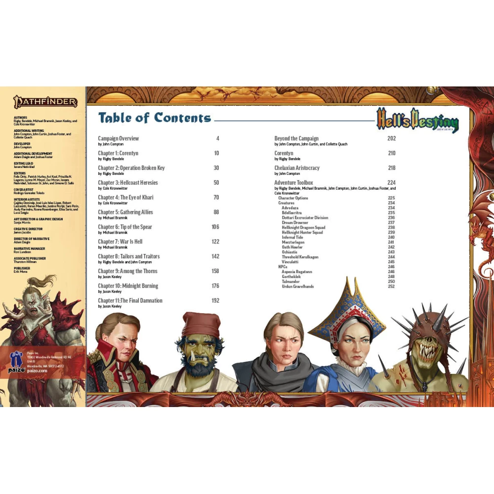 Pathfinder: Hell's Destiny - Adventure Path (2 edice)