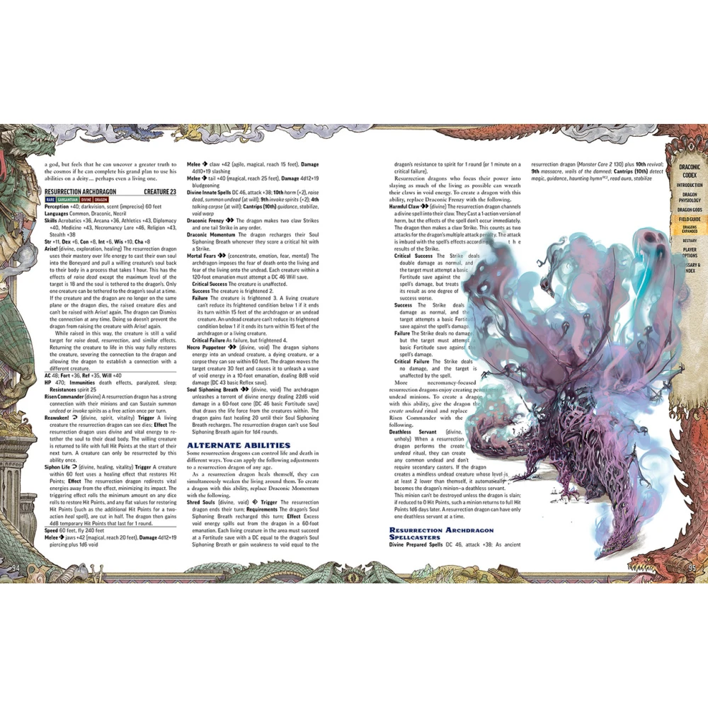 Pathfinder Lost Omens: Draconic Codex (2nd Edition)