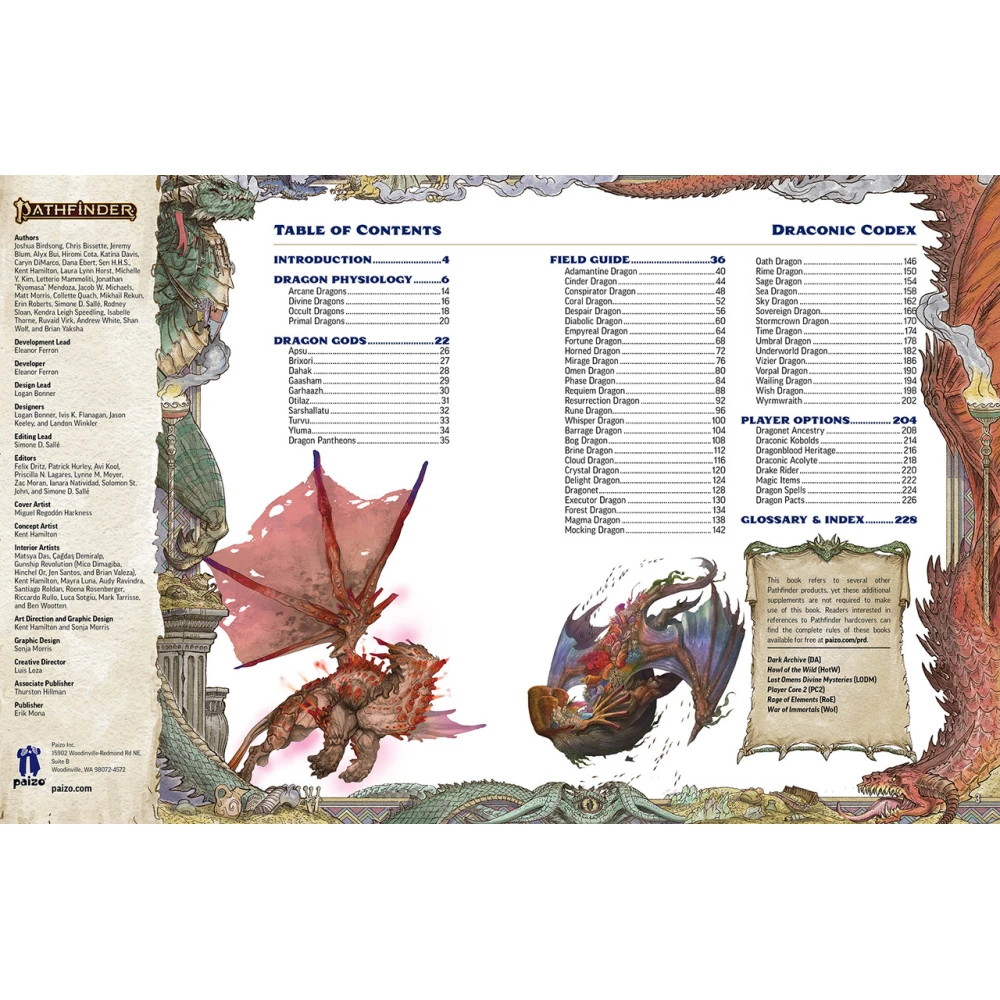 Pathfinder Lost Omens: Draconic Codex (2nd Edition)