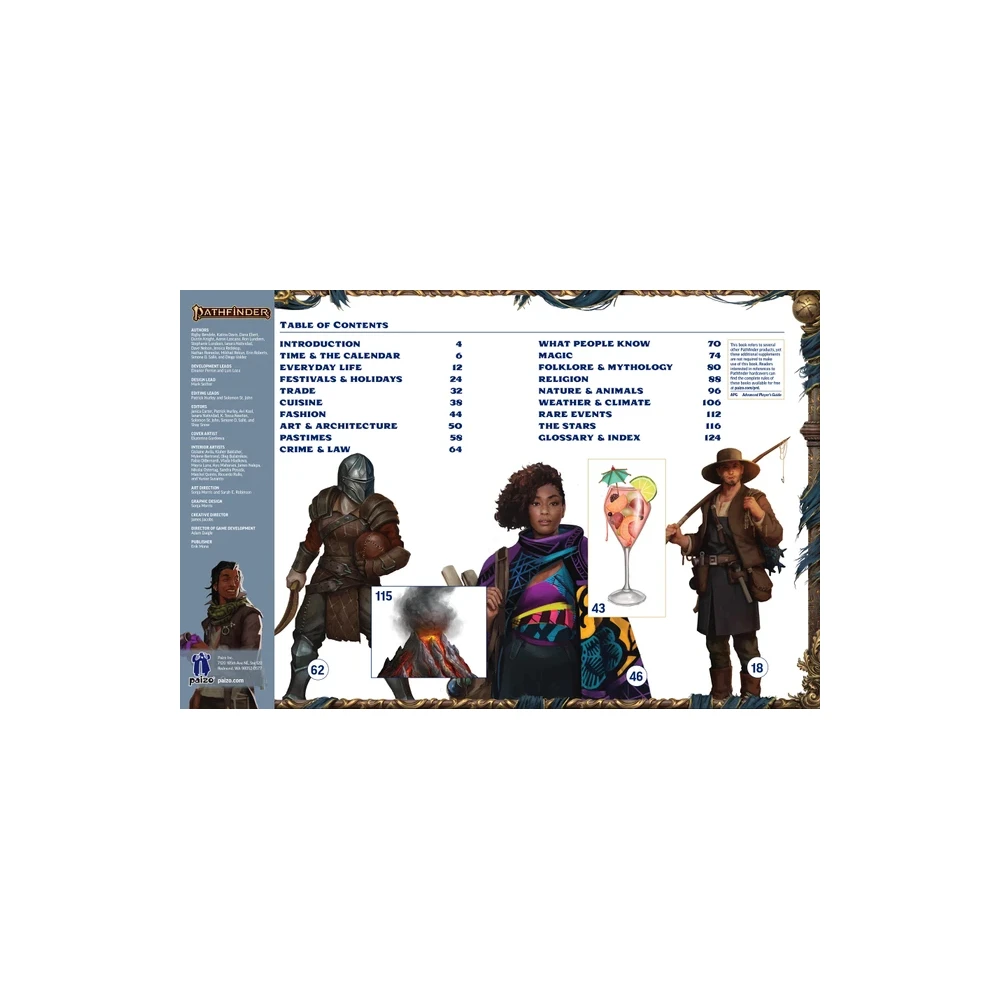 Pathfinder: Lost Omens - Travel Guide (2nd Edition)