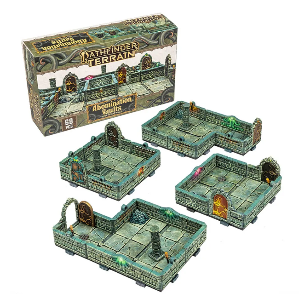 Pathfinder Terrain: Abomination Vaults Half-Height Walls