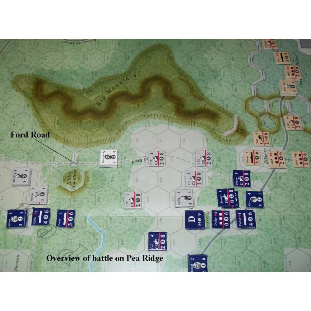 Pea Ridge: St Louis, then Huzzah!