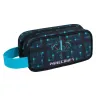 Minecraft Pencil Case - Blue Axe and Sword