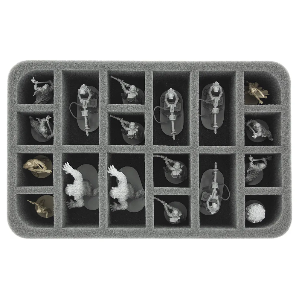 Feldherr 60 mm foam tray for 18 Star Wars: IA miniatures