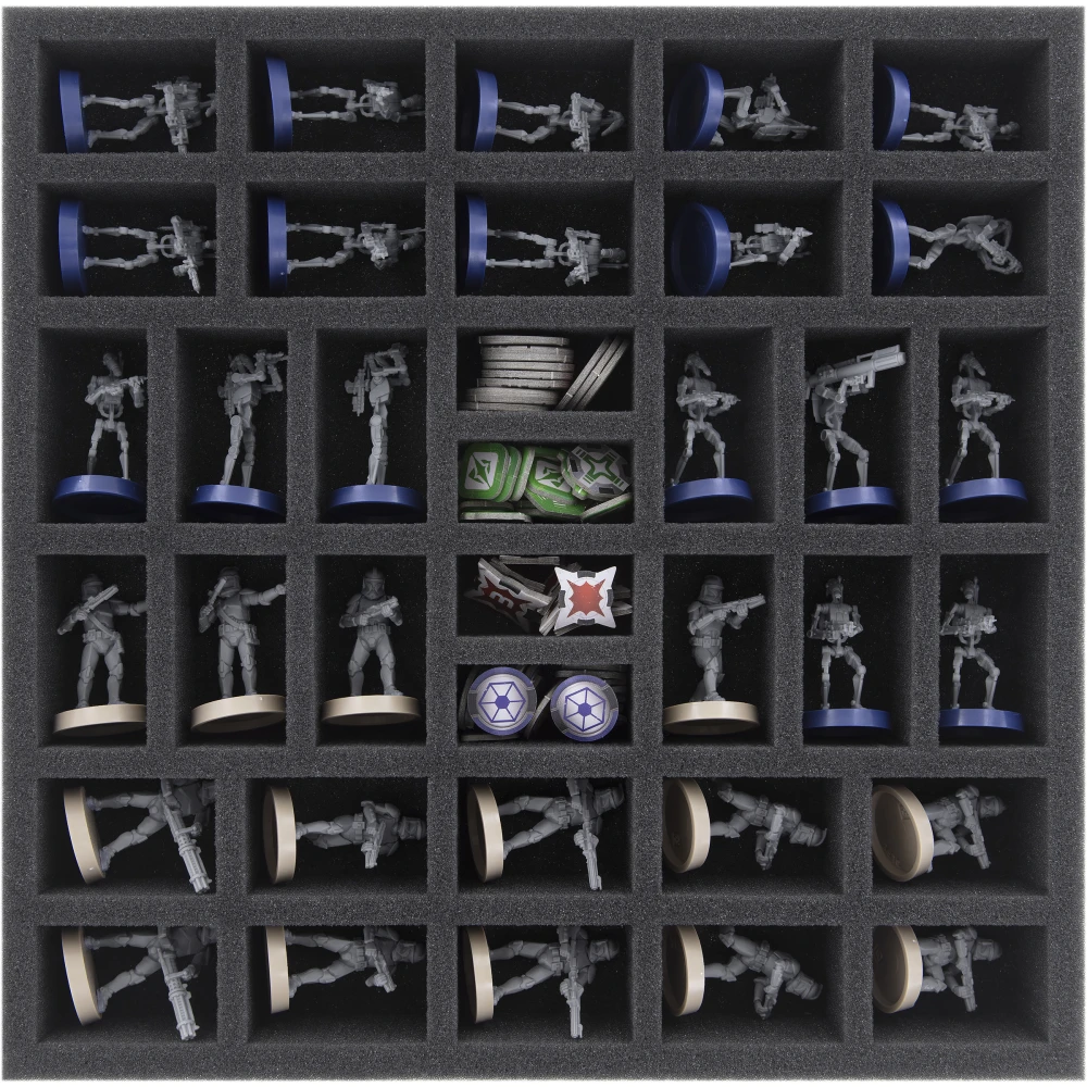 Pěnový insert Feldherr pro Star Wars: Legion Clone Wars - Core Box
