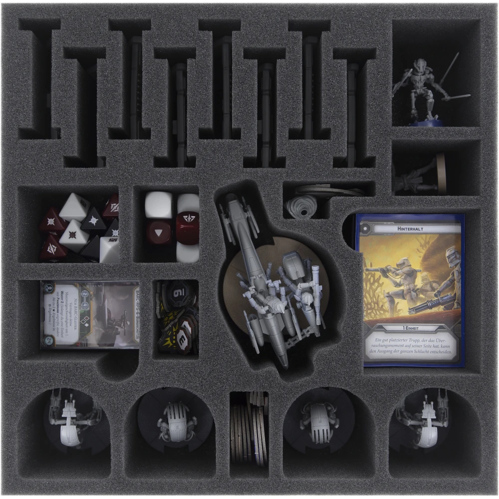 Pěnový insert Feldherr pro Star Wars: Legion Clone Wars - Core Box