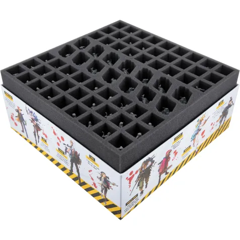 Feldherr foam insert for Zombicide (second edition): Core Game Box