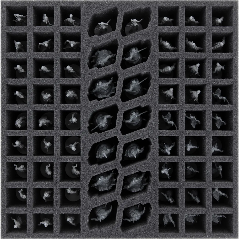 Feldherr foam insert for Zombicide (second edition): Core Game Box