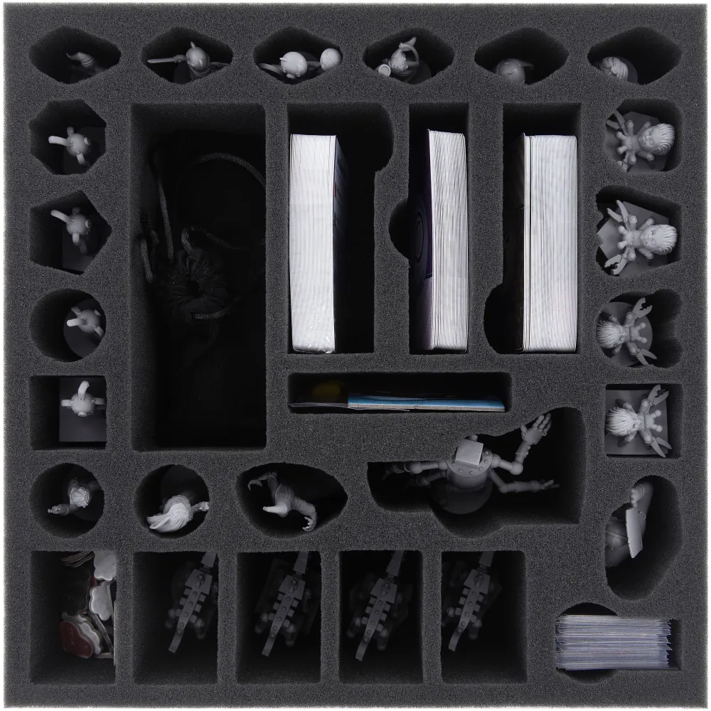 Foam insert for game components - Stuffed Fables