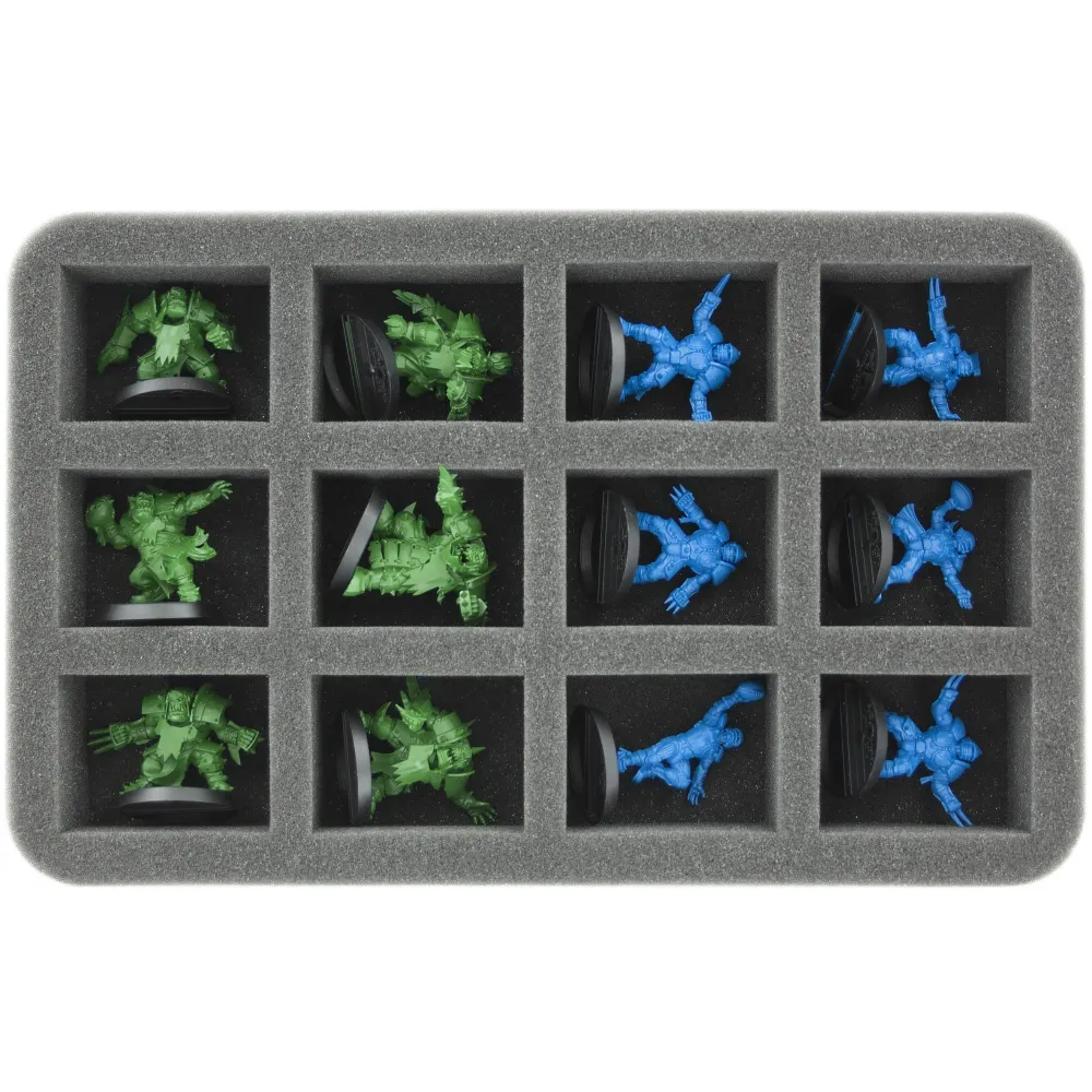 Pěnový pořadač Feldherr 40 mm, poloviční, 12 slotů Blood Bowl