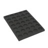 Schaumstoffeinlage für 35 Miniaturen, Ø 32 mm
