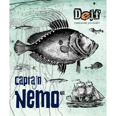 Pivo Dejf Captain Nemo IPA