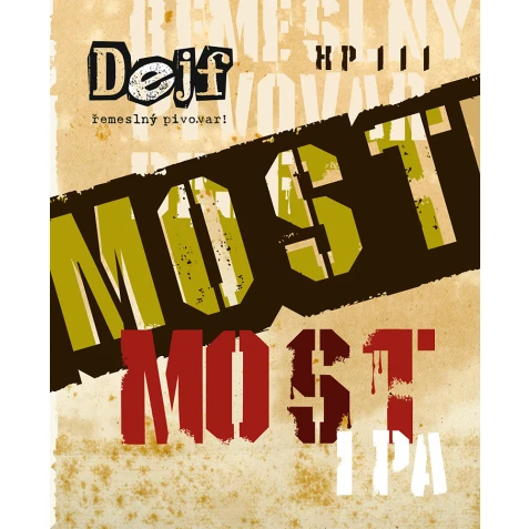 Pivo Dejf Most IPA