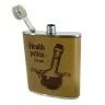 Placatka s koženým obalem Health Potion