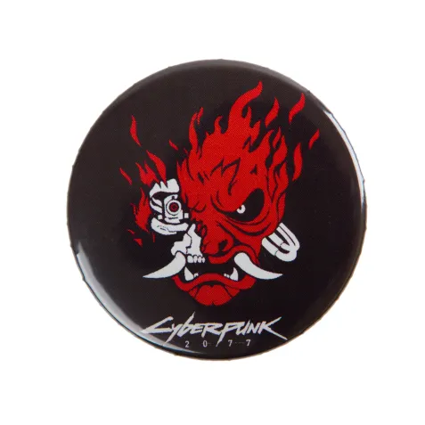 Cyberpunk 2077 Button - Samurai