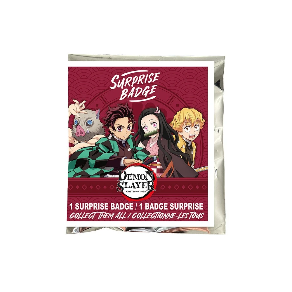 Demon Slayer Button - Mystery Box (zufälliger Button)