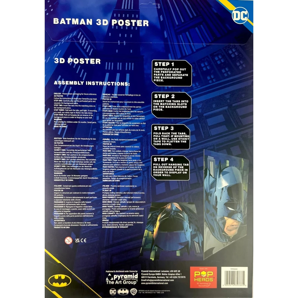3D Poster - Batman