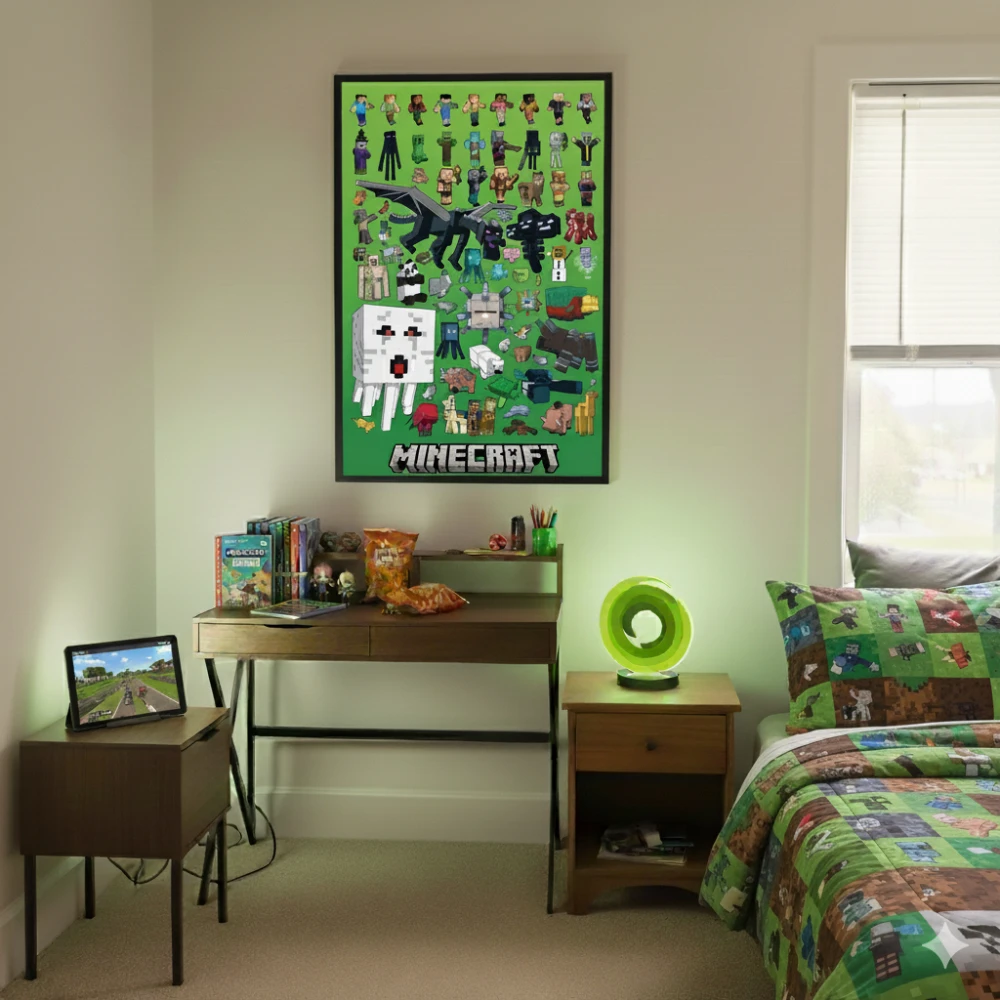 Minecraft Poster - Character Montage