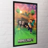 Minecraft Poster - Cinematic Skeletons