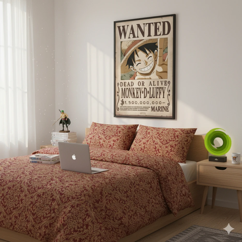 One Piece Poster: Wanted Luffy