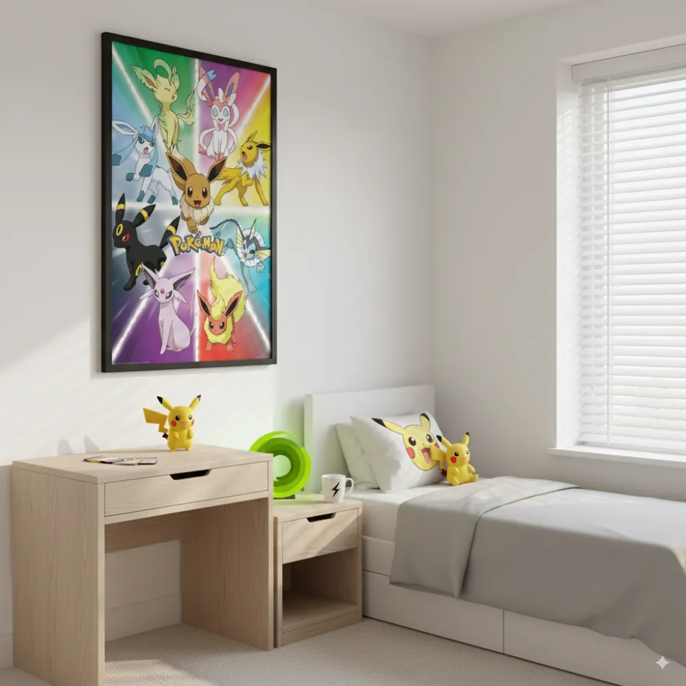 Pokémon Poster - Eevee Evolution