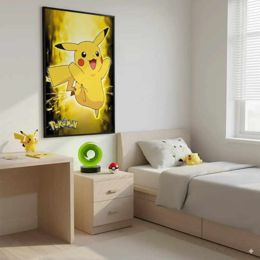 Pokémon Poster - Pikachu Neon