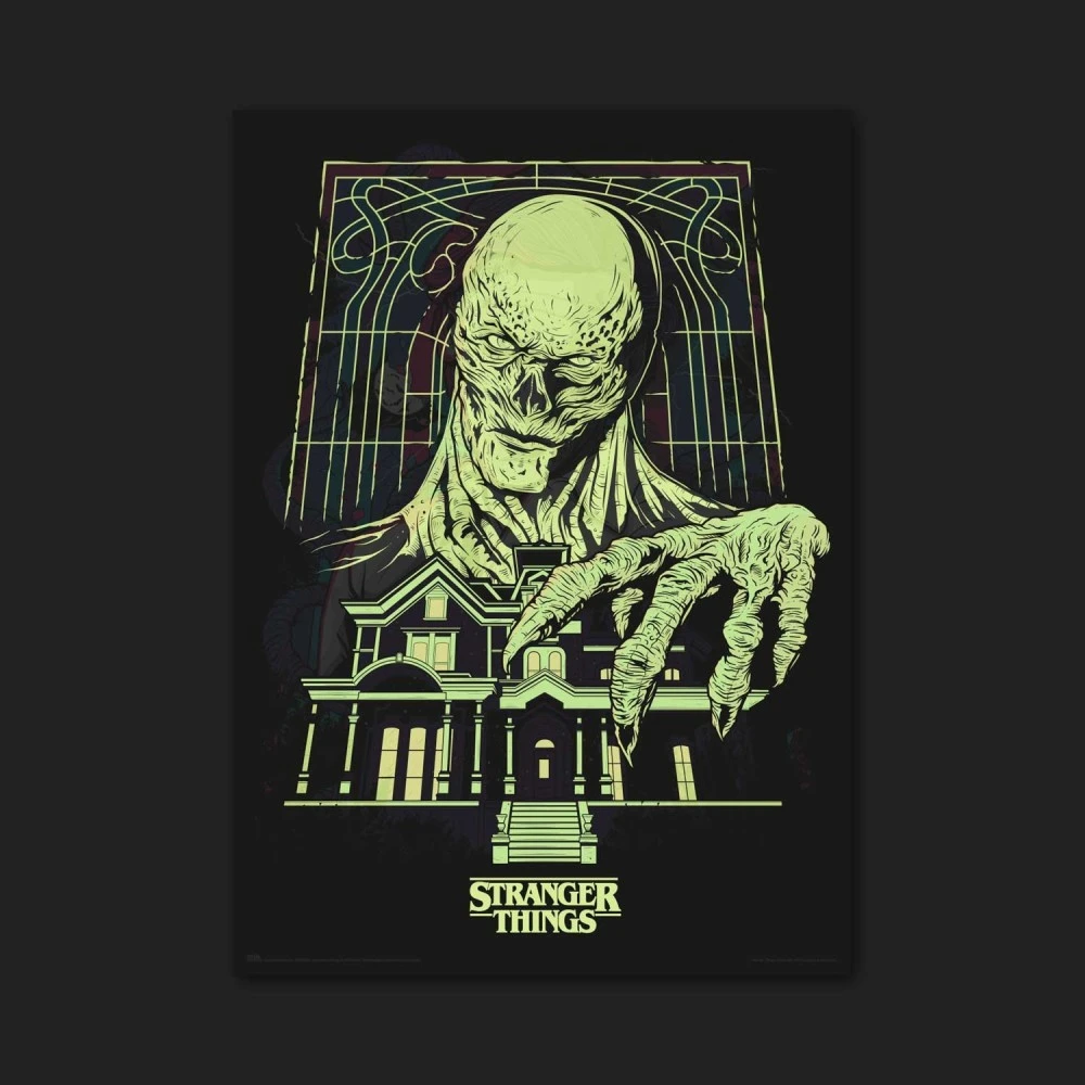 Stranger Things Poster – Vecna, leuchtend