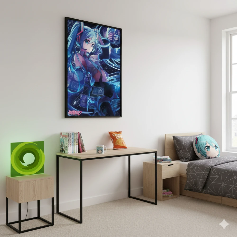 Vocaloid Poster - Hatsune Miku Popstar