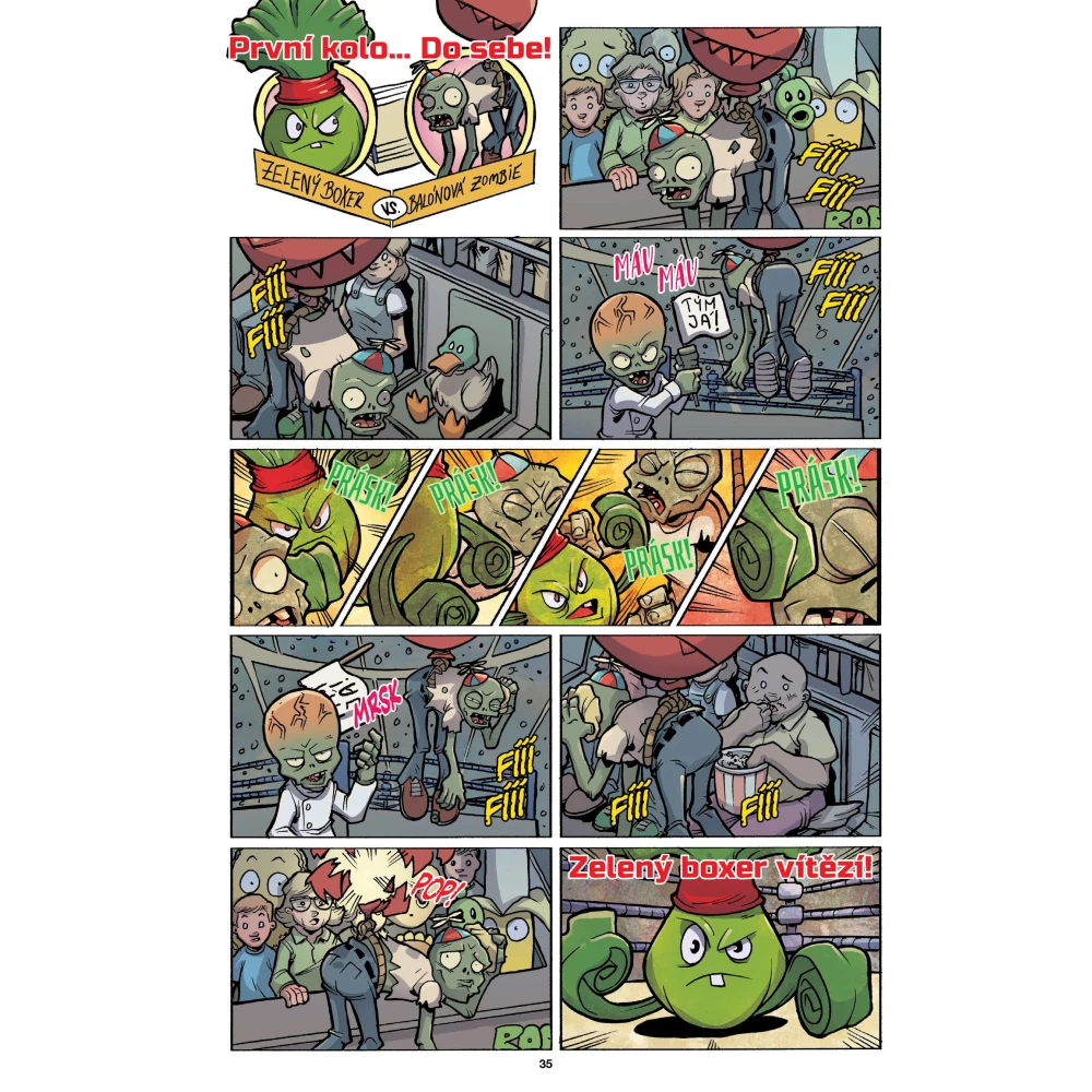 Plants vs. Zombies - Pěstní souboj