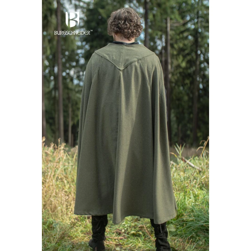 Justus Cloak - olive green