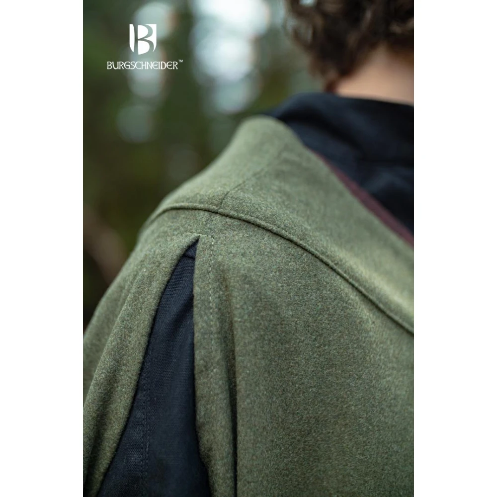 Justus Cloak - olive green