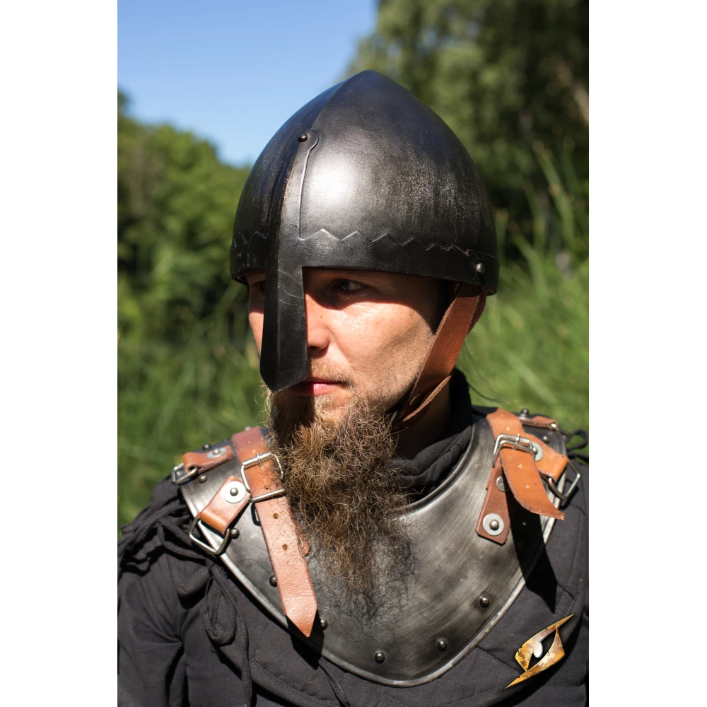 Plate Gorget - blackened