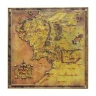 The Lord of the Rings Metal Sign - Map