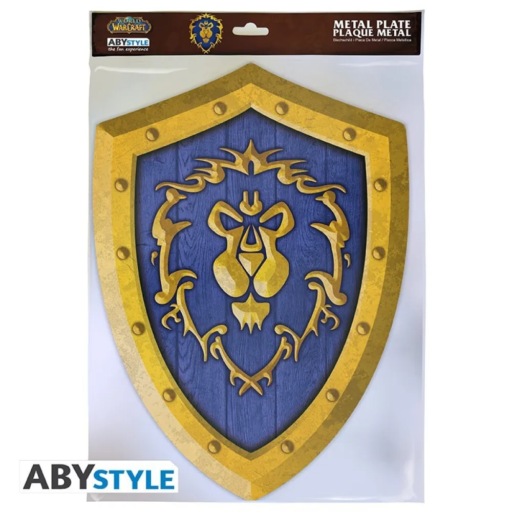 World of Warcraft Blechschild - Allianz