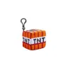 Minecraft Plüschfigur mit Clip - TNT, 8 cm
