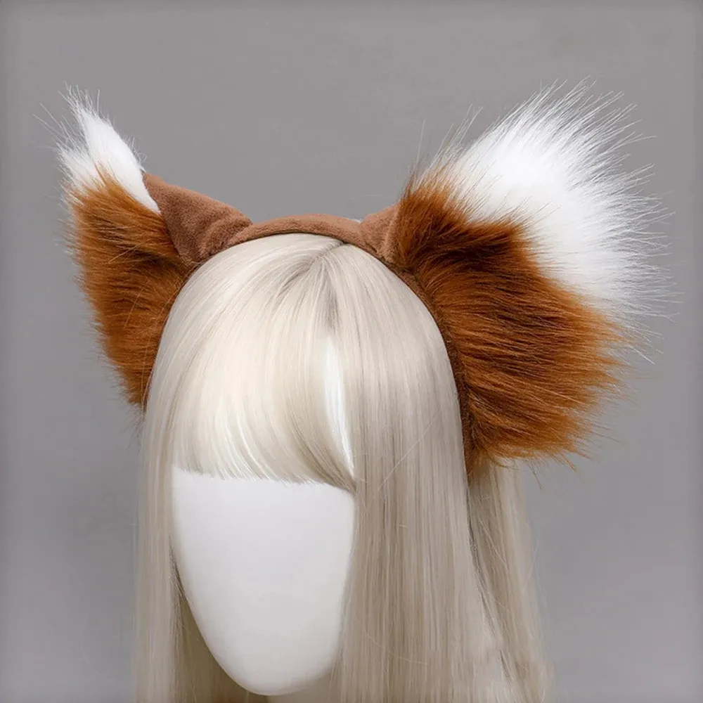 Plush Fox Ears (Light)