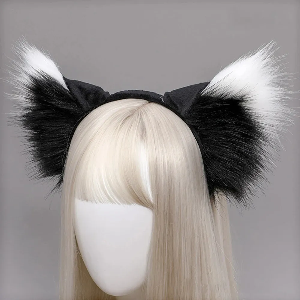 Plush Fox Ears (Dark)
