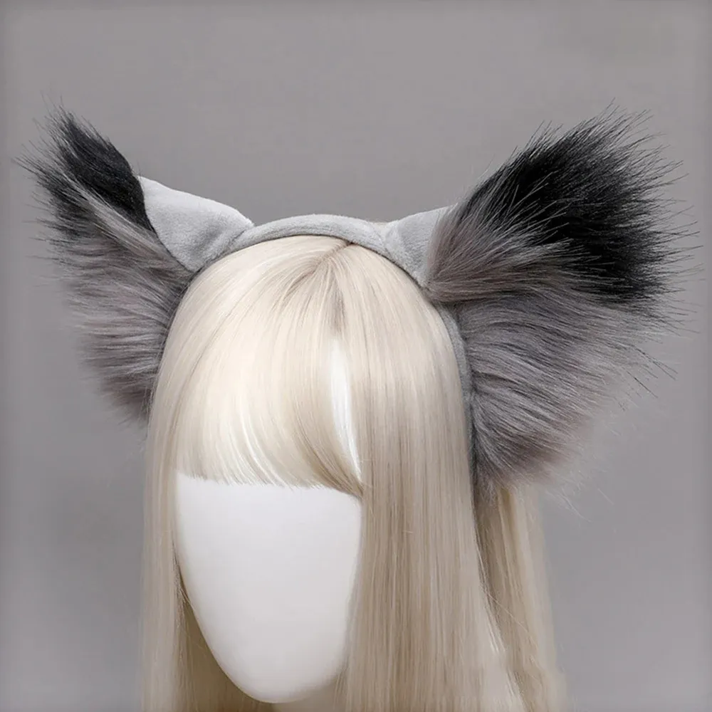 Plush Fox Ears (Dark)