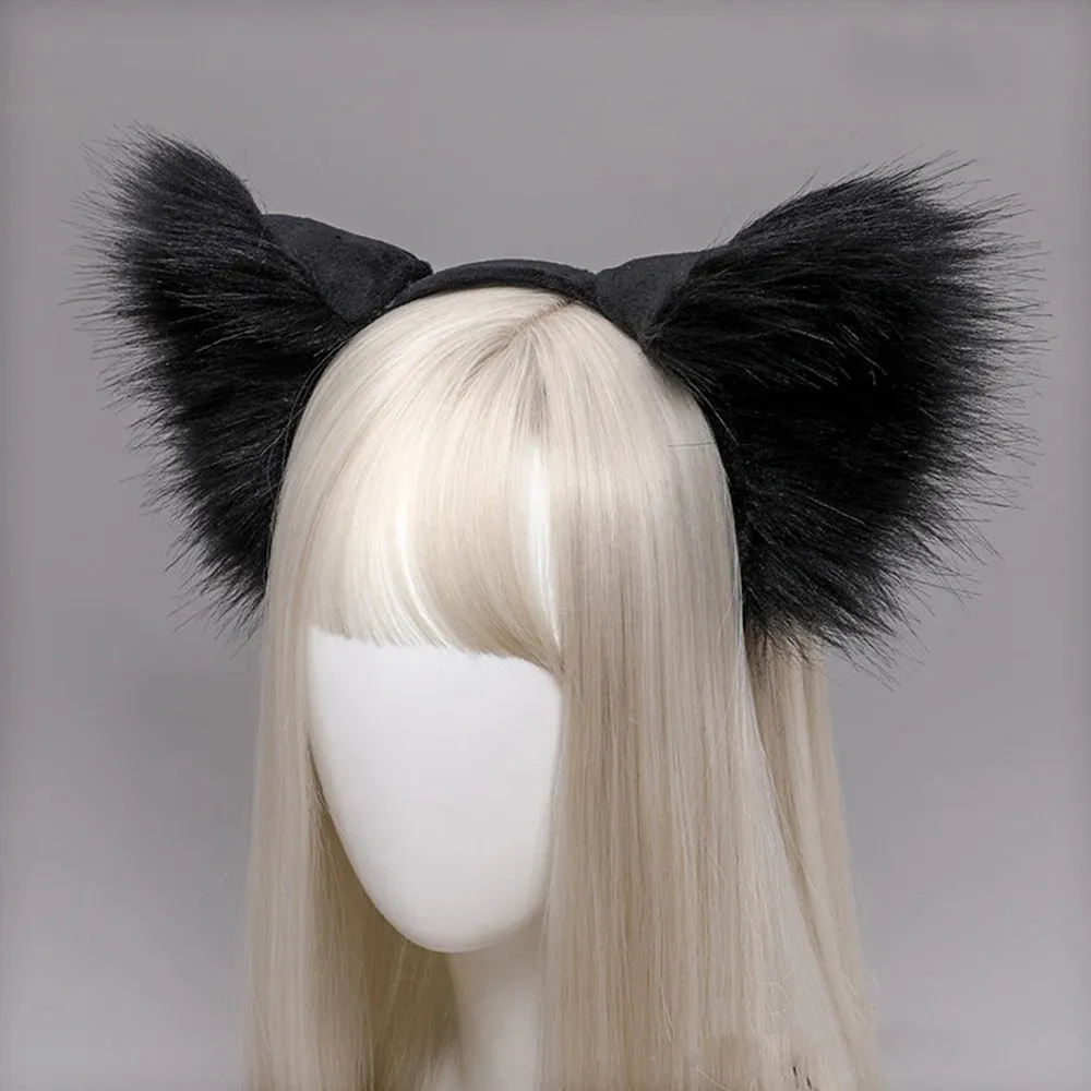 Plush Fox Ears (Dark)